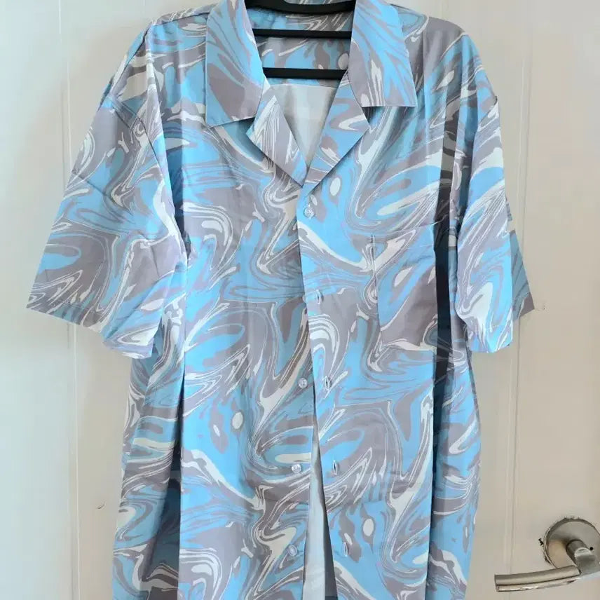 [BUNJANG] Men's Casual Shirt (Size 105) / 휴가룩 셔츠 새거 105정도