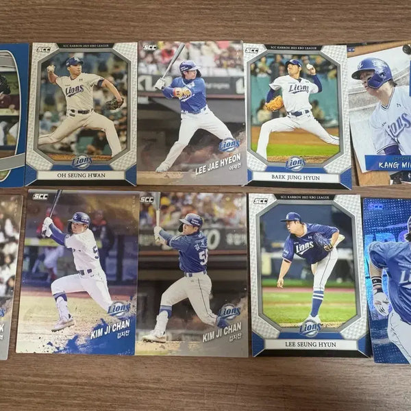 [BUNJANG] Samsung Lions Players Photocard Bundle Set / 삼성라이온즈 구자욱, 강민호, 이재현, 김지찬 등 포토카드 일괄 판매