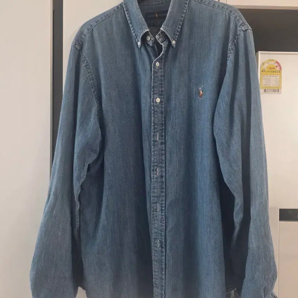[BUNJANG] Polo Ralph Lauren Denim Shirt 2XL / 폴로 랄프로렌 데님 셔츠 2XL