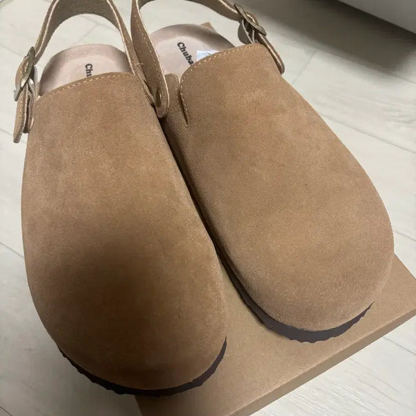 [BUNJANG] Chubasco Canto Back Strap Mule CC2403 / [270] 츄바스코 뮬 탄 CANTO BACK STRAP MULE CC2403