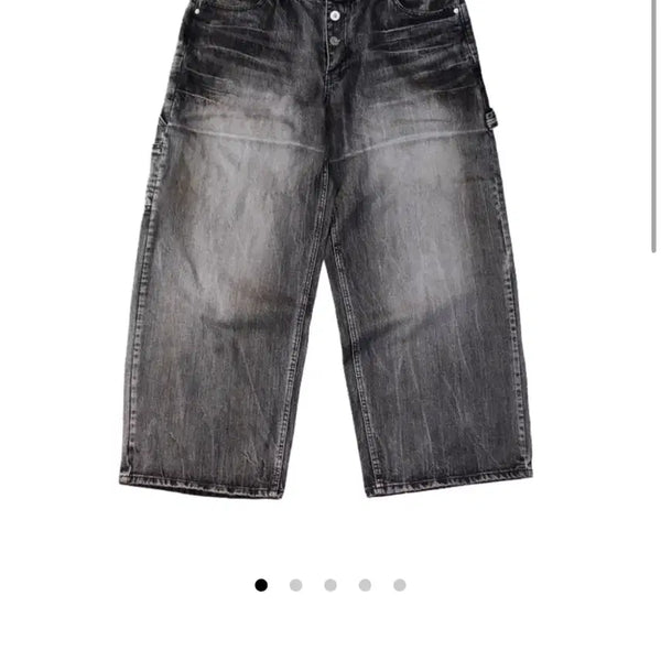 [BUNJANG] IfeelLucky Big Big Double Carpenter Pants L / 아이필럭키 빅빅 더블 카펜터 L
