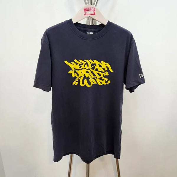 [BUNJANG] New Era Short Sleeve T-Shirt (Size L) / 뉴에라 반팔 티셔츠 L
