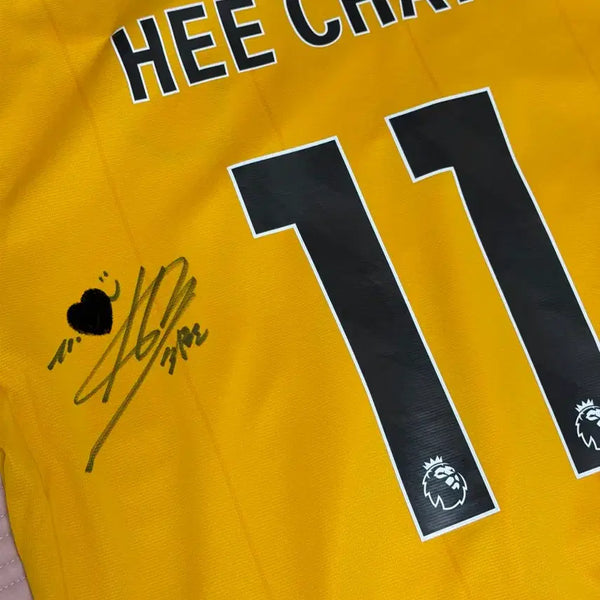 [BUNJANG] Hwang Hee-chan Signed Wolverhampton 23/24 Jersey / 황희찬 싸인 유니폼 23/24 울버햄튼