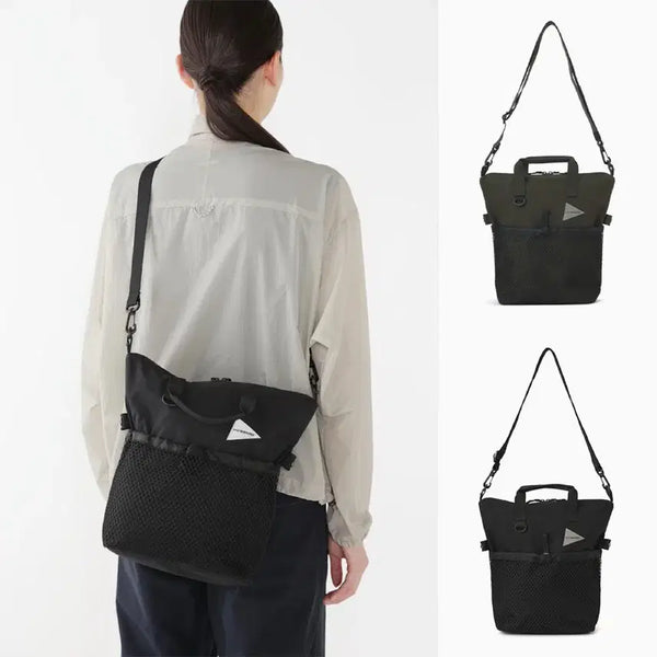 [BUNJANG] Andwander 2-Way Bag Black / 앤드원더 2way백
