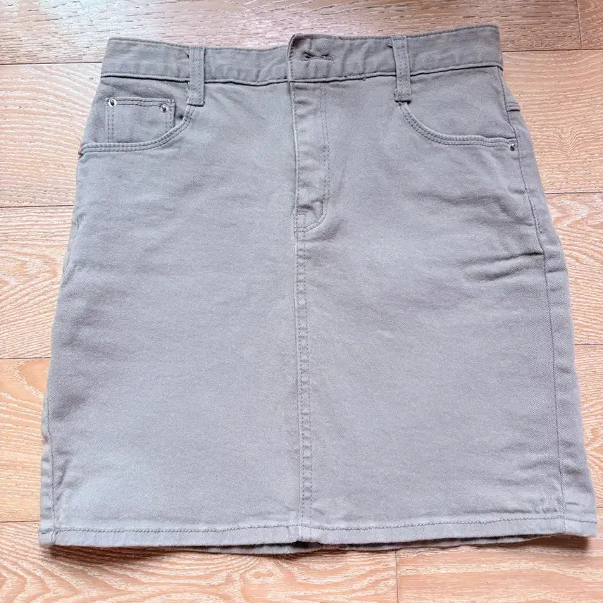 [BUNJANG] Khaki Skirt / 카키스커트