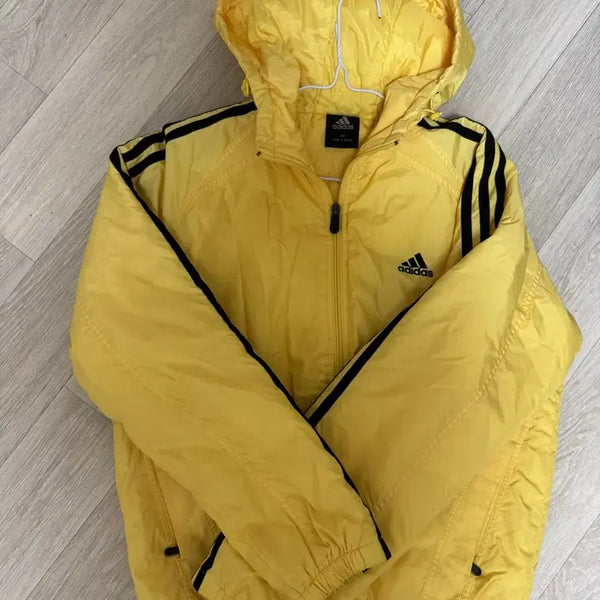 [BUNJANG] Adidas Lemon Yellow Jacket / 아디다스 레몬색 자켓