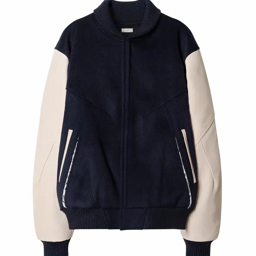 [BUNJANG] XLIM Varsity Jacket Navy L / 엑슬림 XLIM EP6 03 바시티 자켓 L
