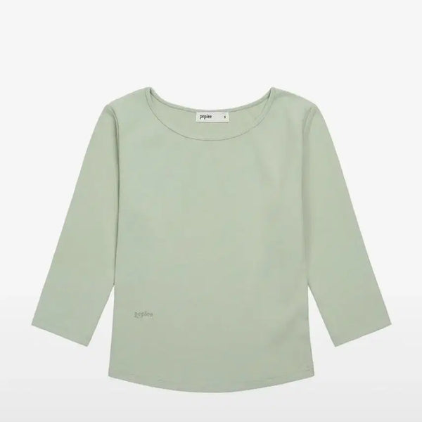 [BUNJANG] Peplu Boat Neck T-shirt / 페플리 보트넥 티