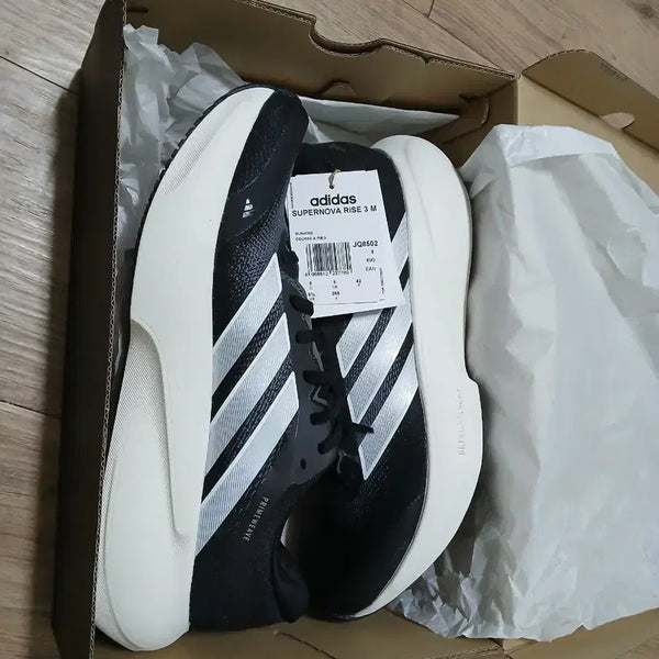 [BUNJANG] Adidas Supernova Rise 3 M Black/White Running Shoes / 아디다스 슈퍼노바 라이즈 3 M 블랙/화이트 러닝화