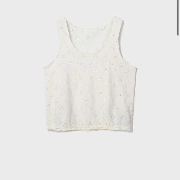 [BUNJANG] ouilara The Great Edition Feminine Sleeveless Top White / 위라라 ouilara 더그레이트 에디션 페미닌 슬리브리스