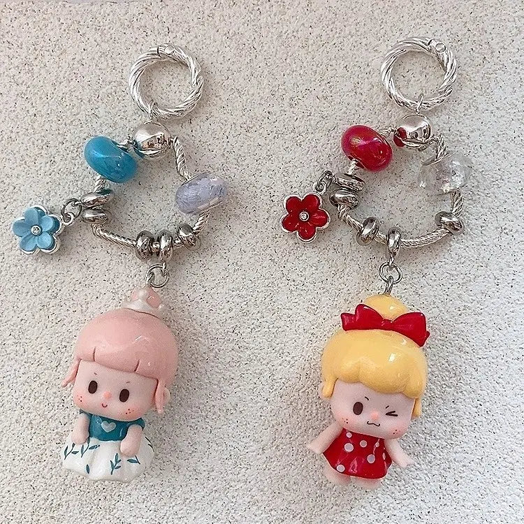 [BUNJANG] Childhood Princesses Authentic Figure Keychain / [개당]어린시절(정품) 피규어 키링