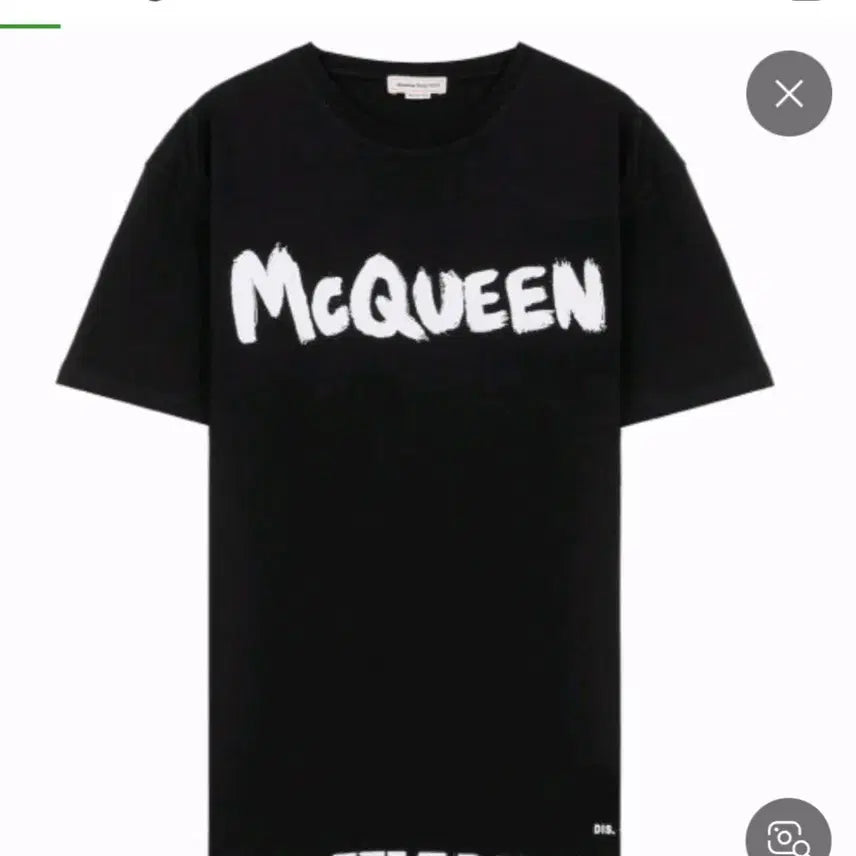 [BUNJANG] Alexander McQueen Oversized Short Sleeve T-Shirt Black / 알렉산더맥퀸 오버사이즈 반팔티 블랙