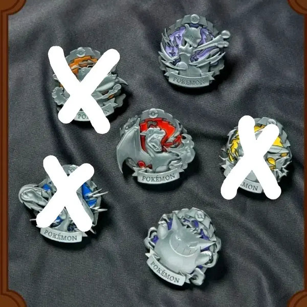 [BUNJANG] Pokemon Badge Set 3 Types Bundle / 포켓몬 뱃지 세트 3종 일괄판매합니다.