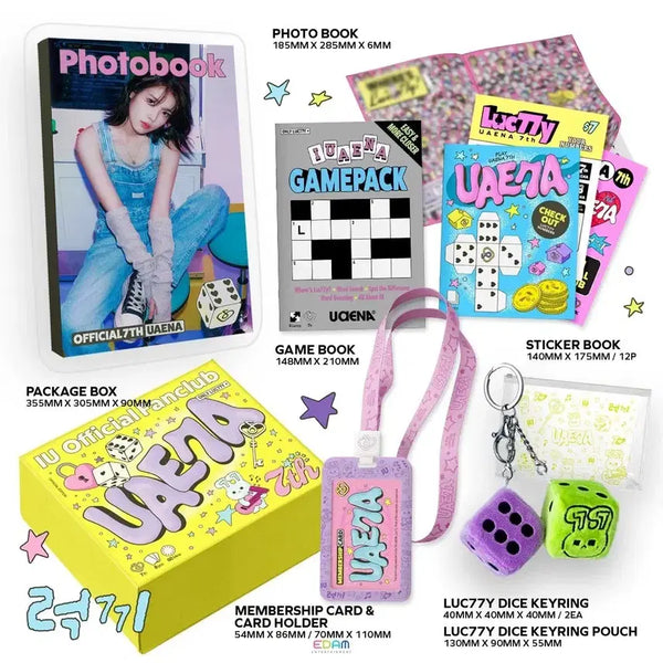 [BUNJANG] IU 7th Generation Fanclub Kit / 아이유 7기 팬클럽 키트