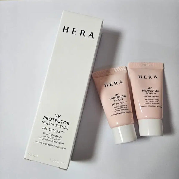 [BUNJANG] Hera UV Protector Multi Defense Sun Cream SPF 50+ PA++++ / 헤라 UV 프로텍터 멀티디펜스 선크림 SPF 50+ PA++++