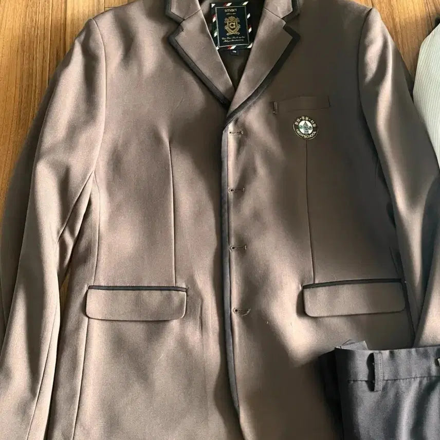 [BUNJANG] Smart Student Uniform Jacket Brown 110 / 스마트 학생복 자켓 브라운