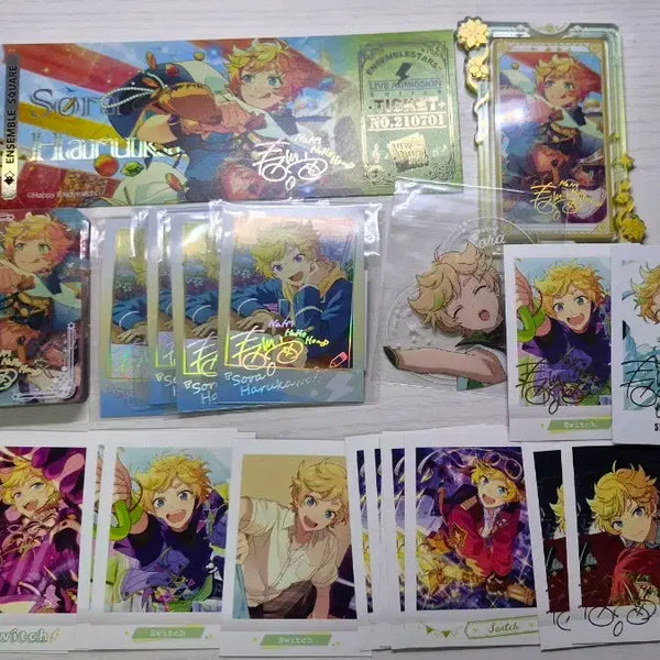 [BUNJANG] Ensemble Stars! Merchandise Set - Paschacore, Yuusacrotta, Live Ticket (Haruka & Sora) / 앙스타 굿즈 세트 파샤코레 유사코롯타 라이브티켓 하루카와 소라