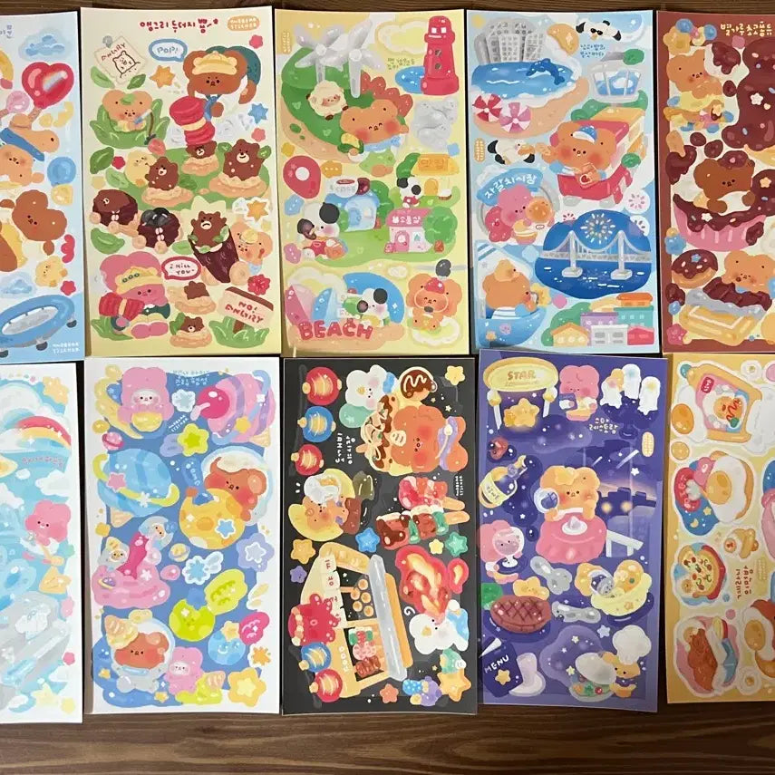 [BUNJANG] Seal Sticker Set / 씰스티커처분19