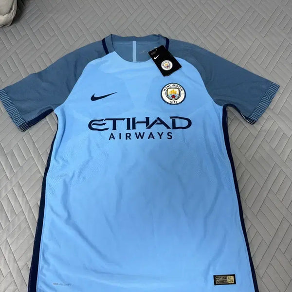 [BUNJANG] Manchester City 2016-2017 Authentic Home Short Sleeve Jersey / 16-17 맨체스터 시티 홈 어센틱 반팔