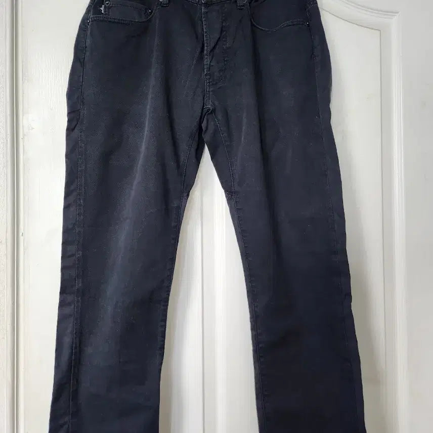 [BUNJANG] Stone Island Black Cotton Pants W32 / 스톤아일랜드 블랙면바지 W32