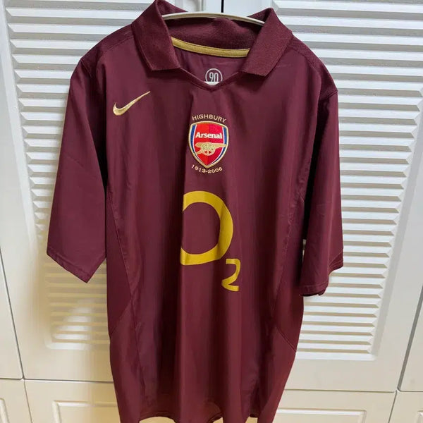 [BUNJANG] Arsenal 05/06 Highbury Home Jersey / 아스날 하이버리 0506 홈
