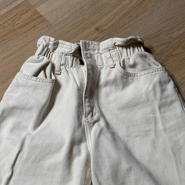 [BUNJANG] Beige Cotton Pants / 베이지색 코튼 팬츠