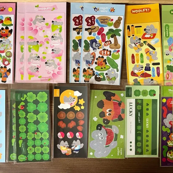 [BUNJANG] Seal Sticker Bundle Set / 씰스티커처분일괄 22