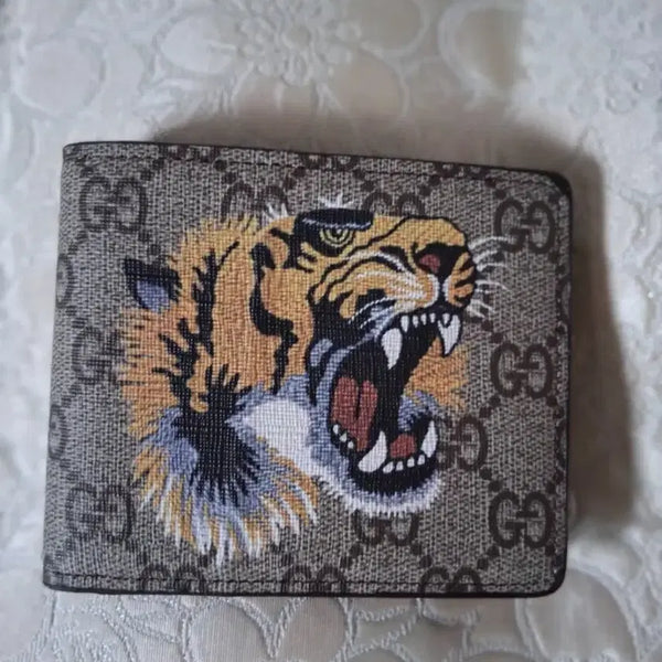 [BUNJANG] Gucci Tiger GG Pattern Bi-fold Wallet / 구찌 타이거 지갑
