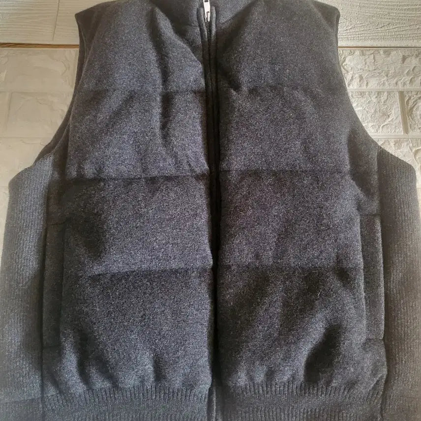 [BUNJANG] Time Homme Cashmere Blend Padded Vest (Size 105) / 타임옴므 캐시미어 패딩조끼 105사이즈 100-105 팝니다