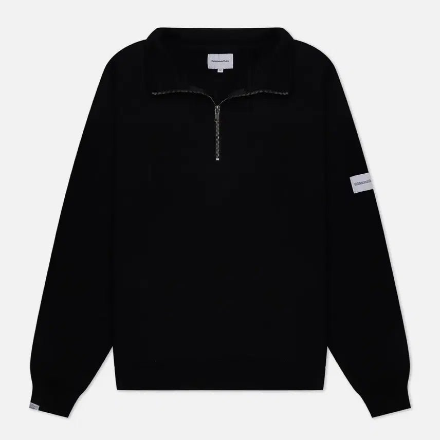 [BUNJANG] Thisisneverthat Black Half Zip-Up Pullover / [XL]디스이스네버댓 하프집업 블랙 풀오버