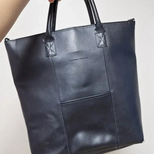 [BUNJANG] National Publicity Leather Tote Bag / 남자 서류 회사 가방 토트백 판매
