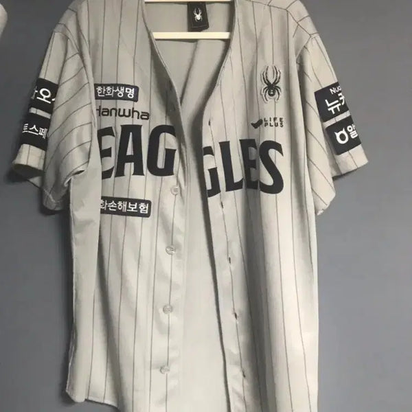 [BUNJANG] Hanwha Eagles 2026 Season Spyder Authentic Gray Jersey / 한화 이글스 26시즌 스파이더 정품 그레이 유니폼입니다
