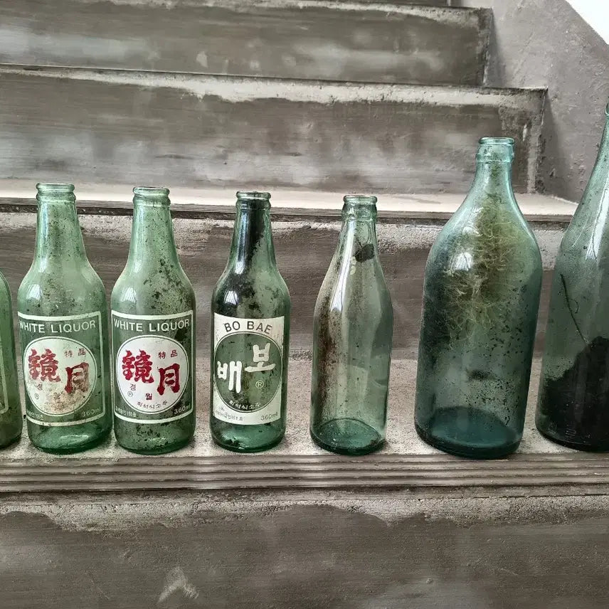 [BUNJANG] Vintage Soju Bottle / 옛날 오래된 빈티지 소주병 입니다