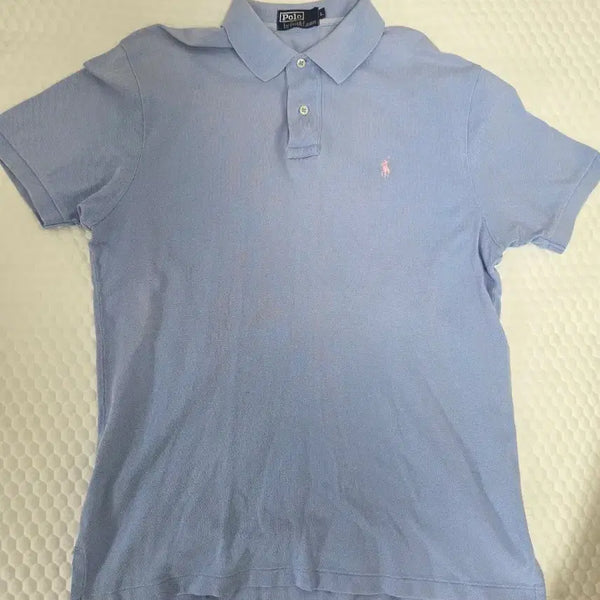 [BUNJANG] Polo Ralph Lauren Short Sleeve Polo Shirt Sky Blue L / 폴로 랄프로렌 반팔 카라티 하늘색 L