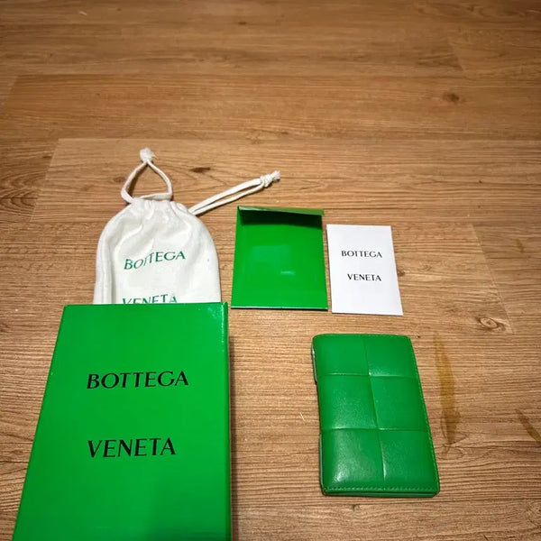 [BUNJANG] Bottega Veneta Card Holder Green / 보테가베네타 카드지갑 그린