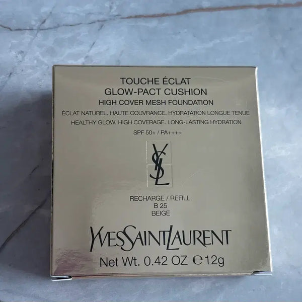 [BUNJANG] Yves Saint Laurent Touche Eclat Glow Pact Cushion B25 Refill / 입생로랑 뚜쉬 에끌라 글로우 팩 쿠션 B25 리필 새상품(무료배송)