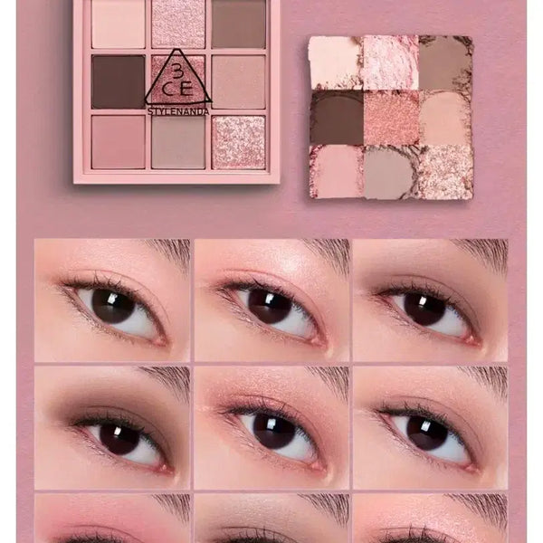 [BUNJANG] 3CE Eyeshadow Palette #KNOTTED PINK / 3CE 아이섀도우 팔레트 #KNOTTED PINK