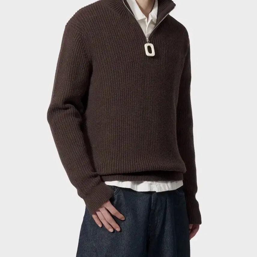 [BUNJANG] JW Anderson Half-Zip Sweater (L) / JW앤더슨 하프집업 스웨터 L (제이더블유 앤더슨 반집업 니트 L 라지)