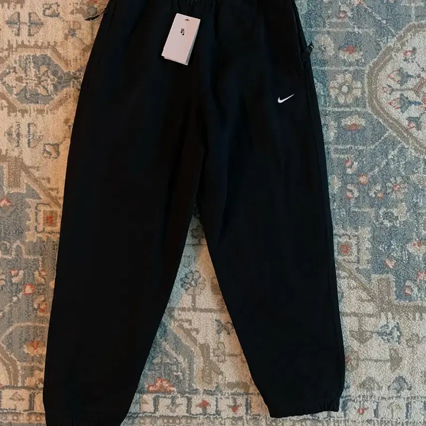 [BUNJANG] Nike Solo Swoosh Fleece Pants (New, Size S) / 나이키 솔로 스우시 플리스 팬츠 (새제품. S)