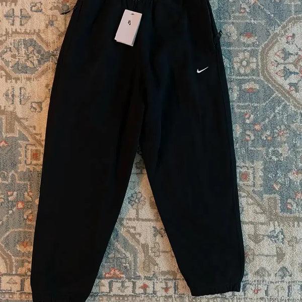[BUNJANG] Nike Solo Swoosh Fleece Pants (New, Size S) / 나이키 솔로 스우시 플리스 팬츠 (새제품. S)