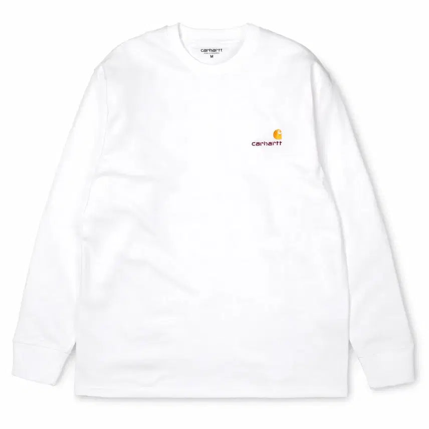 [BUNJANG] Carhartt WIP American Script Long Sleeve / (L)칼하트 WIP 아메리칸 스크립트 롱슬리브