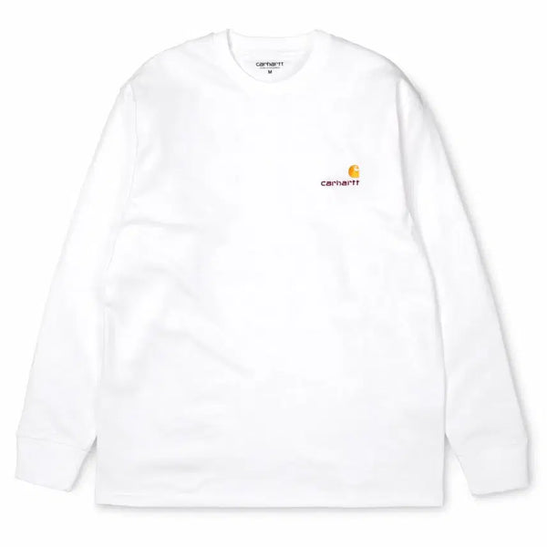 [BUNJANG] Carhartt WIP American Script Long Sleeve / (L)칼하트 WIP 아메리칸 스크립트 롱슬리브