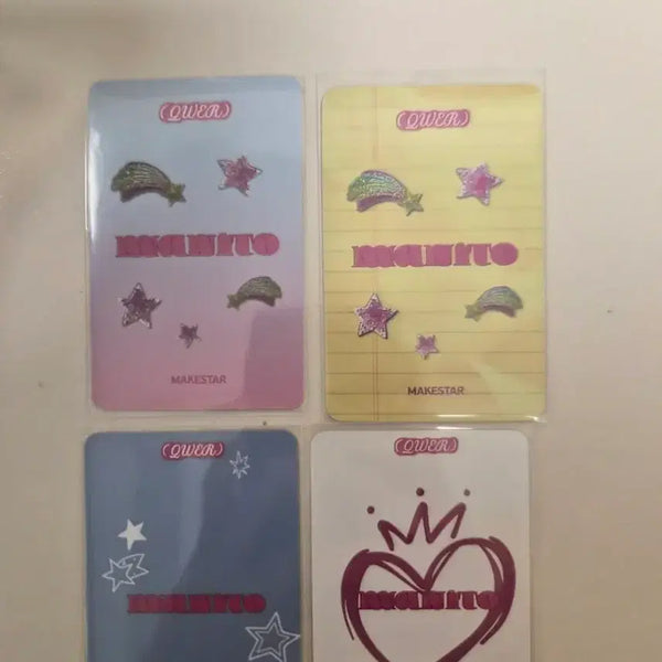 [BUNJANG] NiziU Riku Manito Makestar POB Photocard / *유일*qwer비트로드 메이크스타 히나 시연 미공포 판매