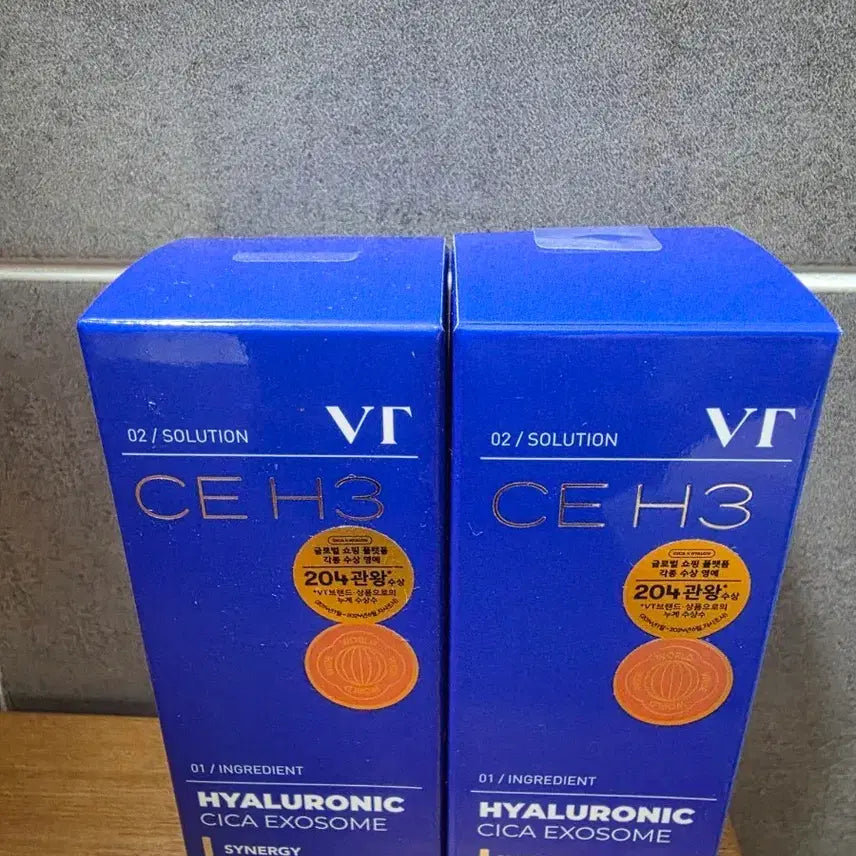 [BUNJANG] VT Cosmetics Hyaluronic Cica Exosome Ampoule 2-Set / VT CE H3 하이알루로닉 시카 엑소좀 앰플 2개세트