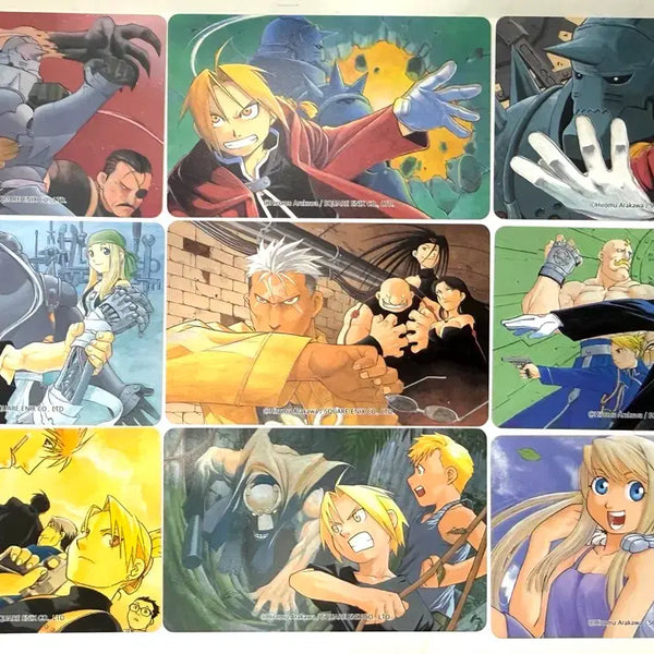 [BUNJANG] Fullmetal Alchemist PP Photocard Bundle Set / 강철의 연금술사 PP 포토카드(일괄)
