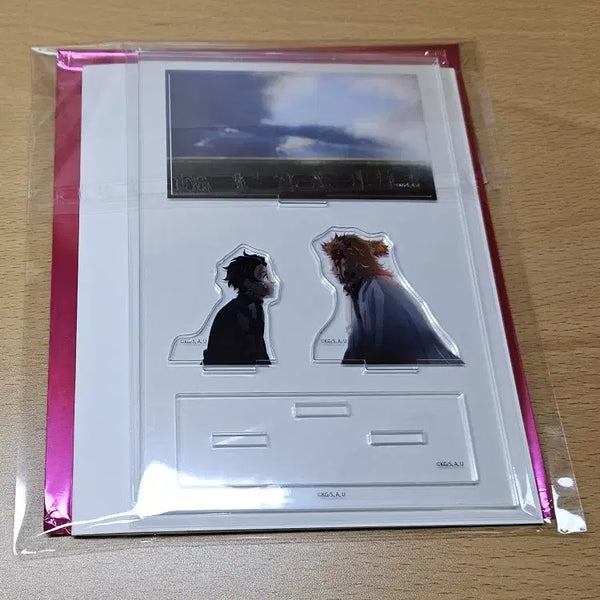 [BUNJANG] Demon Slayer: Mugen Train Arc Mini Diorama Acrylic Standee - Rengoku & Tanjiro / 귀멸의 칼날 무한열차편 미니 디오라마 아크릴 스탠드 렌고쿠 탄지로