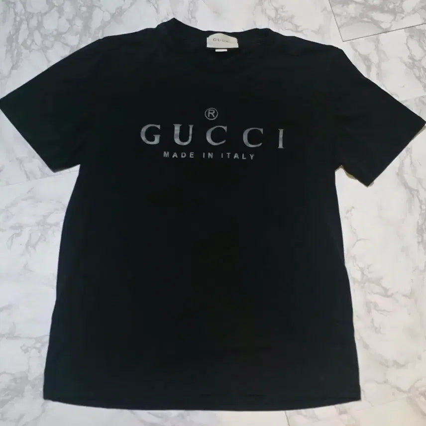 [BUNJANG] Gucci Short Sleeve T-Shirt Black / 구찌 반팔티 블랙