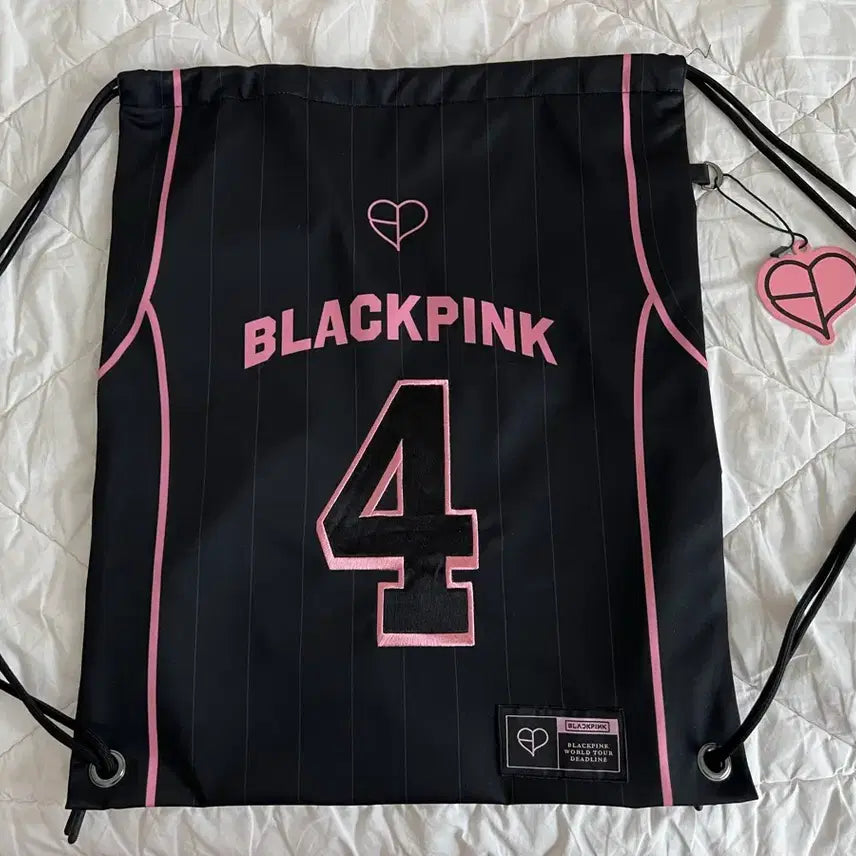 [BUNJANG] BLACKPINK Deadline Tour Uniform String Backpack / [미사용 새상품] 블랙핑크 유니폼 스트링 백팩