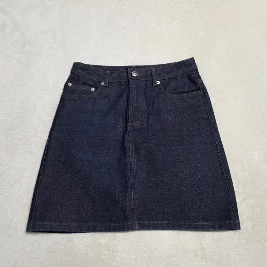[BUNJANG] A.P.C. Raw Denim Skirt / (36)여성 A.P.C 아페쎄 생지 데님 스커트