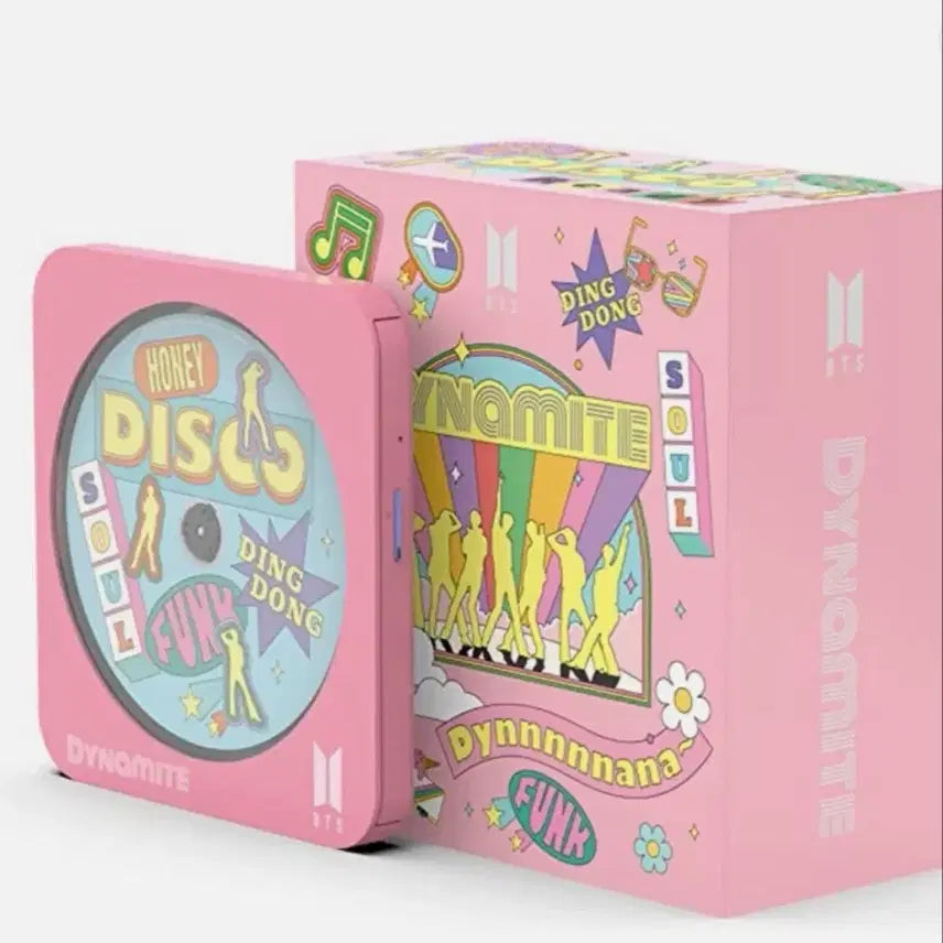[BUNJANG] BTS Portable External CD-ROM Player (Dynamite Concept) Sealed / BTS 방탄소년단 CD DVD 휴대용 외장 CD롬 미개봉 새것